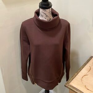 NWT Addison Bay Everyday Pullover (S) in Chocolate